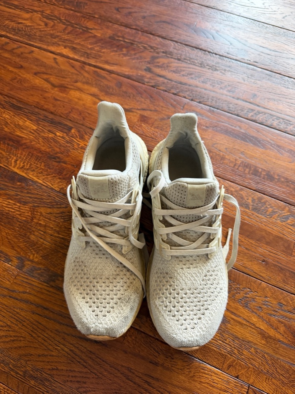 Ultra boost adidas Cream/Beige Knit Running shoes
